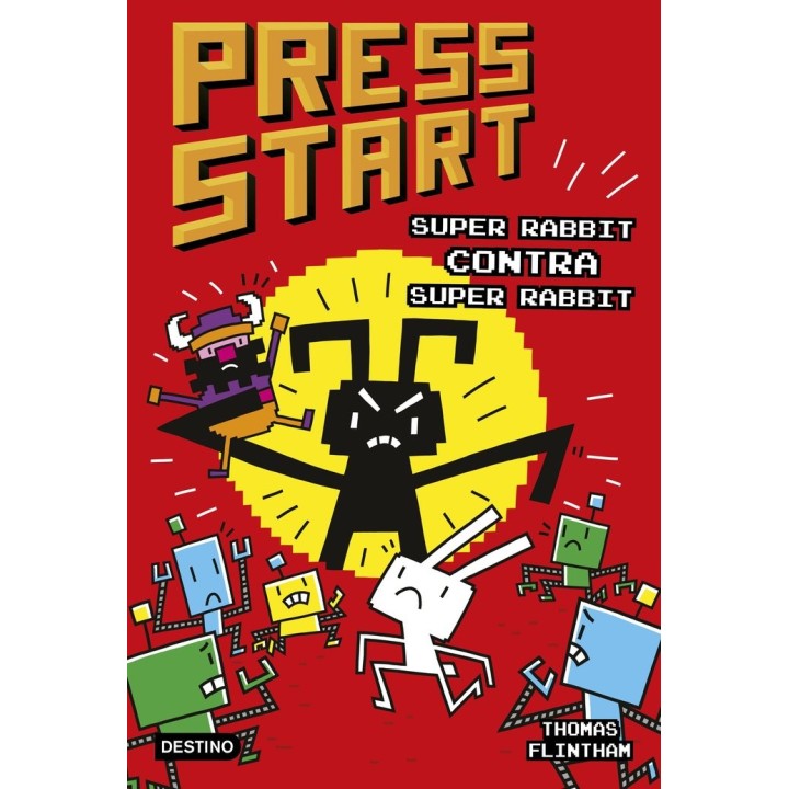 PRESS START 4 SUPER RABBIT CONTRA SUPER RABBIT