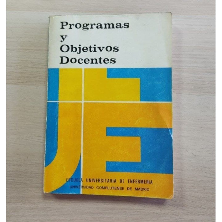 Programas y objetivos docentes