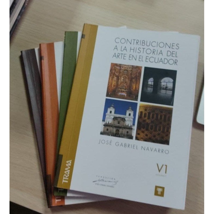 Contribuciones a la Historia del Arte en el Ecuador (OBRA COMPLETA) 4 Volumenes