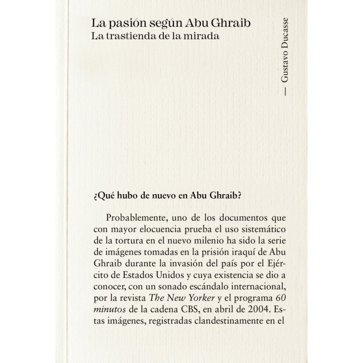 LA PASION SEGUN ABU GHRAIB
