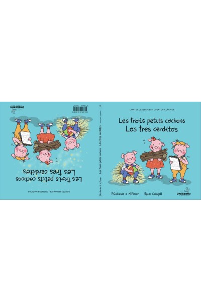 LES TROIS PETITS COCHONS/LOS TRES CERDITOS FRA-CAS