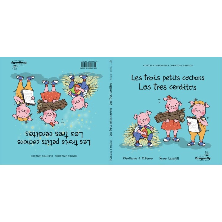LES TROIS PETITS COCHONS/LOS TRES CERDITOS FRA-CAS