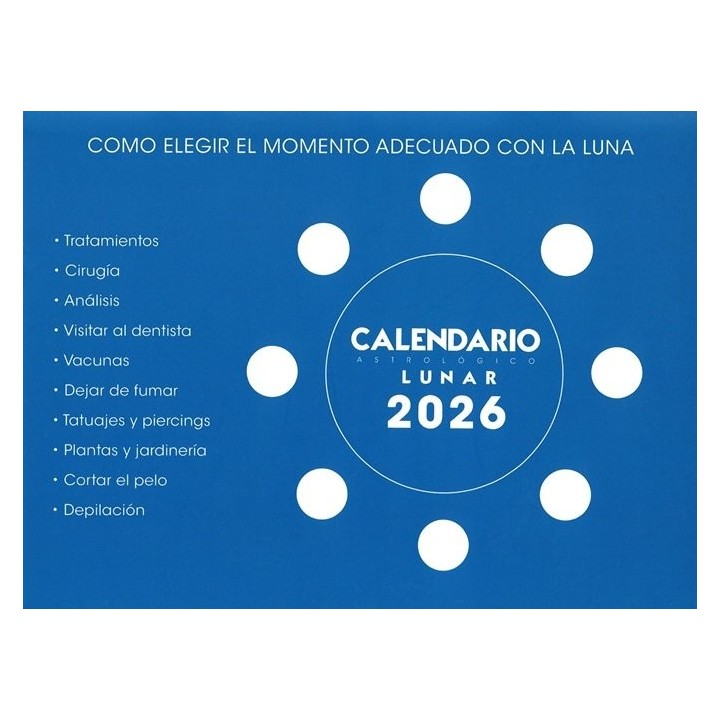 CALENDARIO LUNAR 2026