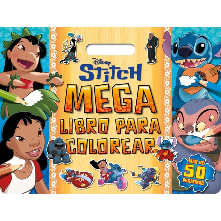STITCH MEGALIBRO PARA COLOREAR