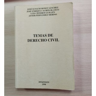 TEMAS DE DERECHO CIVIL