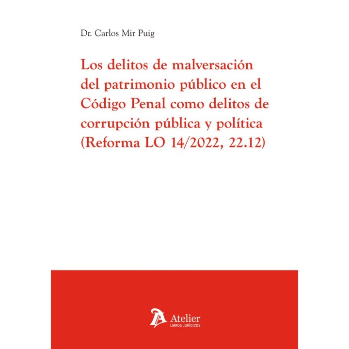 LOS DELITOS DE MALVERSACION DEL PATRIMONIO PUBLICO EN EL CO