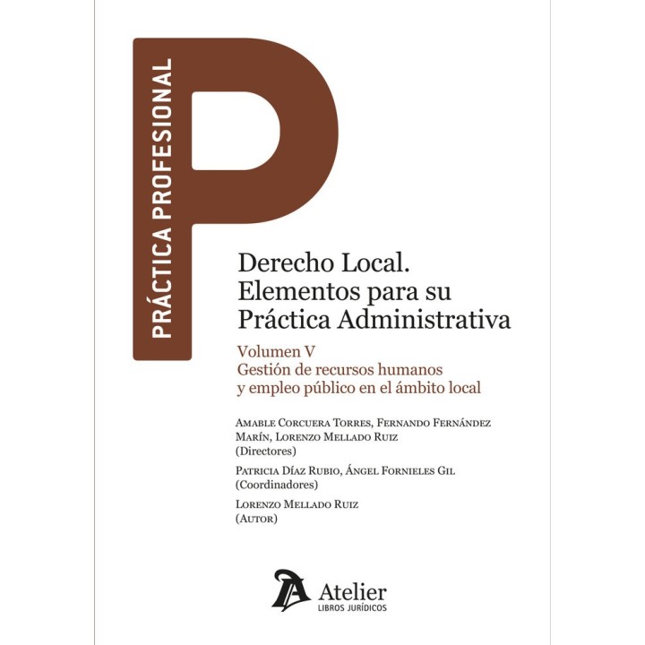 DERECHO LOCAL ELEMENTOS PARA SU PRACTICA ADMINISTRATIVA V