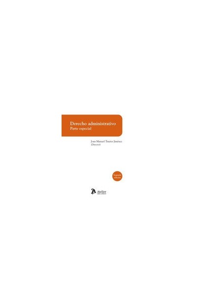 DERECHO ADMINISTRATIVO PARTE ESPECIAL 2 EDICION