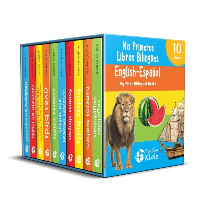 PACK MIS PRIMEROS LIBROS BILINGUES ENGLISH ESPAÑOL