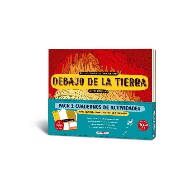 PACK DE ACTIVIDADES DEBAJO DE LA TIERRA DEBAJO DEL AGUA
