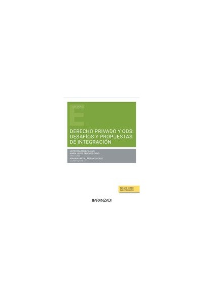 DERECHO PRIVADO Y ODS DESAFIOS Y PROPUESTAS DE INTEGRACION