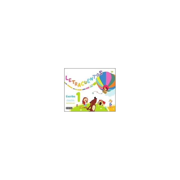 LETRACUENTOS CUADERNO 1 MAYUSCULAS
