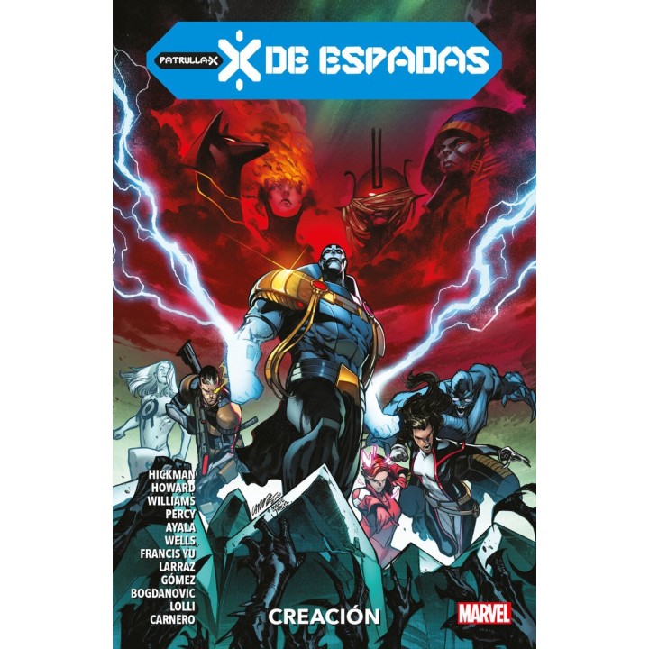 PATRULLA X X DE ESPADAS 1 CREACION