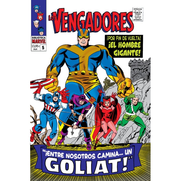 LOS VENGADORES 5 1966 ENTRE NOSOTROS CAMINA UN GOLIAT