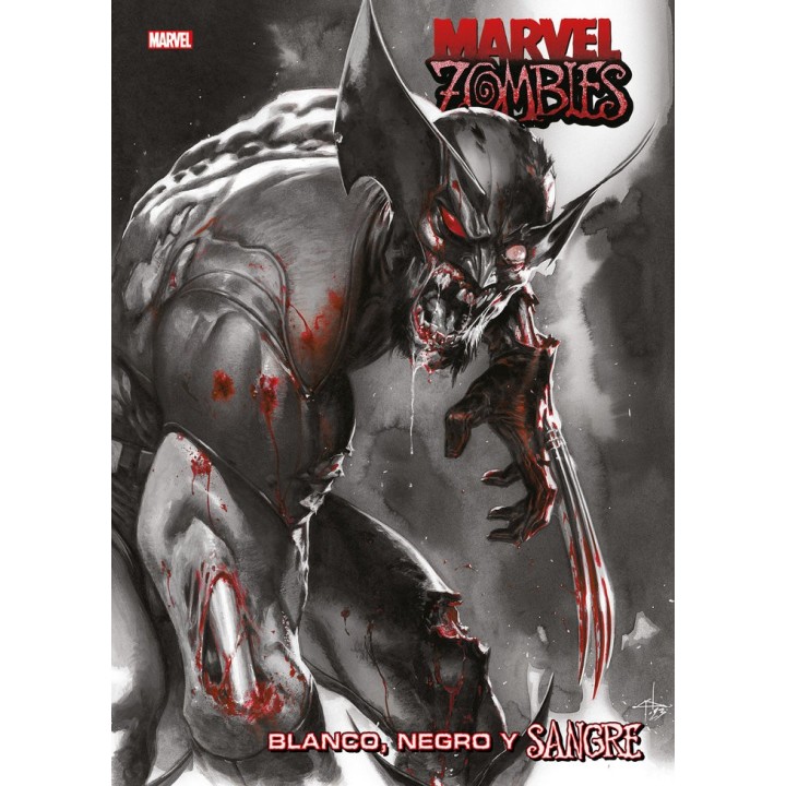 MARVEL ZOMBIES BLANCO NEGRO Y SANGRE