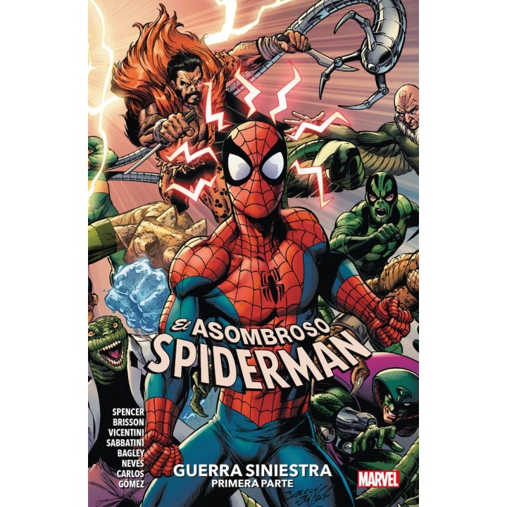 EL ASOMBROSO SPIDERMAN 17 GUERRA SINIESTRA PRIMERA PARTE