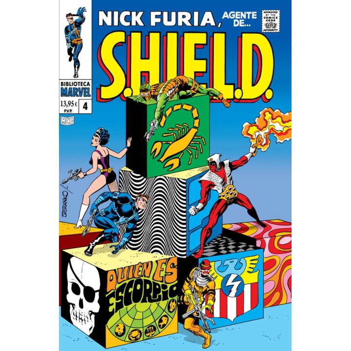 NICK FURIA AGENTE DE S H I E L D 4 1968