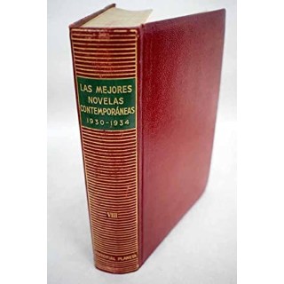 Las mejores novelas contemporáneas, tomo VIII (1930-1934)