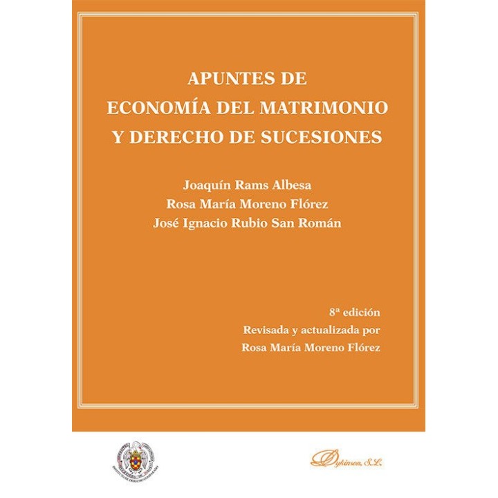 APUNTES DE ECONOMIA DEL MATRIMONIO Y DERECHO DE SUCESIONES