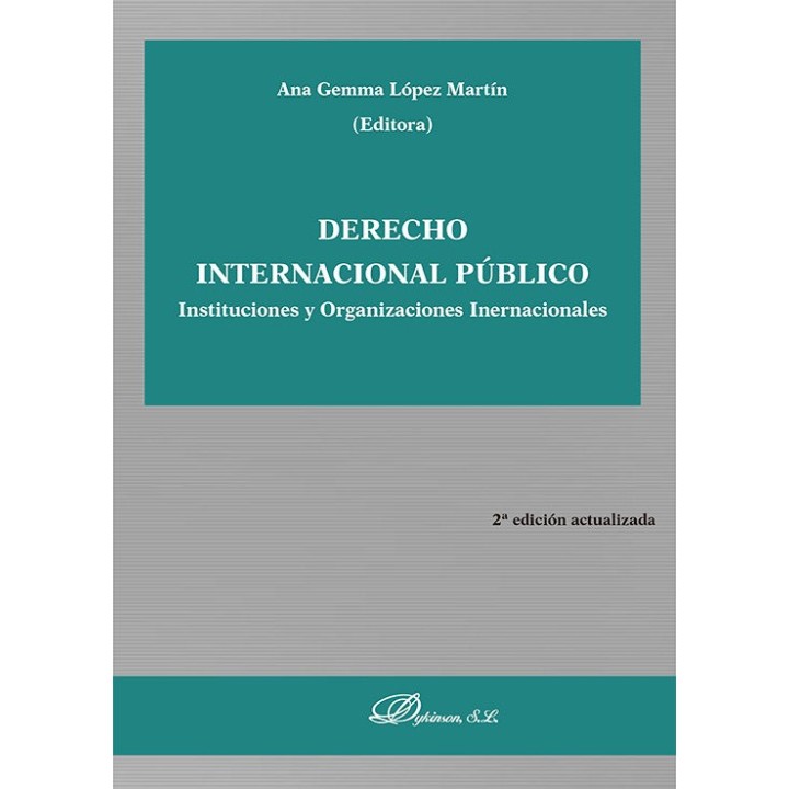 DERECHO INTERNACIONAL PUBLICO INSTITUCIONES Y ORGANIZACIONE