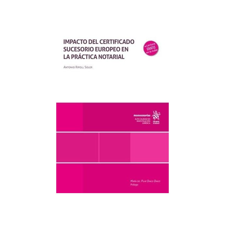 IMPACTO CERTIFICADO SUCESORIO EUROPEO EN PRACTICA NOTARIAL