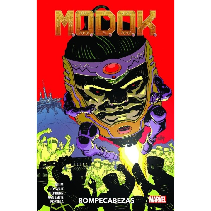100% MARVEL COEDICIONES MODOK ROMPECABEZAS