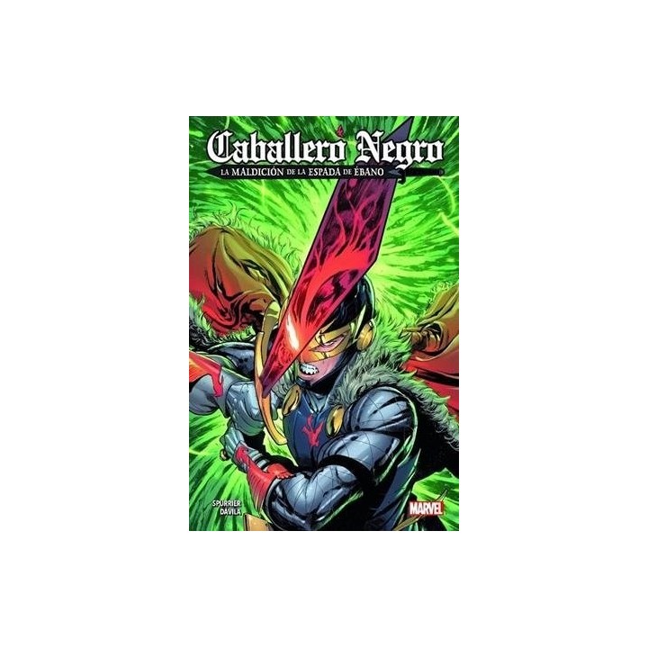 CABALLERO NEGRO MALDICION ESPADA EBANO