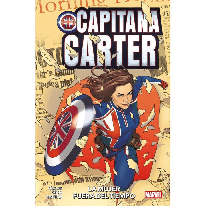 CAPITANA CARTER LA MUJER FUERA DEL TIEMPO