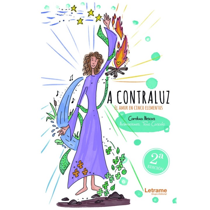 A CONTRALUZ EL AMOR EN CINCO ELEMENTOS SEGUNDA EDICION