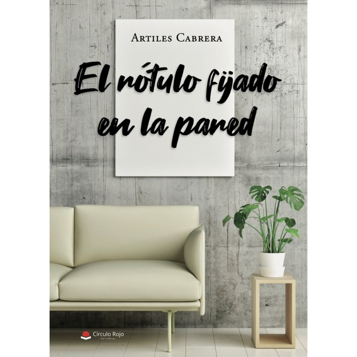 E ROTULO FIJADO EN LA PARED