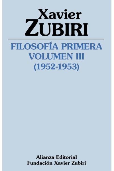 FILOSOFIA PRIMERA 1952 1953 VOLUMEN III