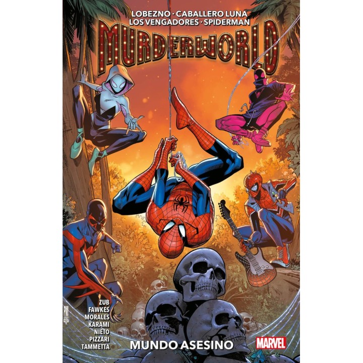 LOS VENGADORES MUNDO ASESINO MURDERWORLD