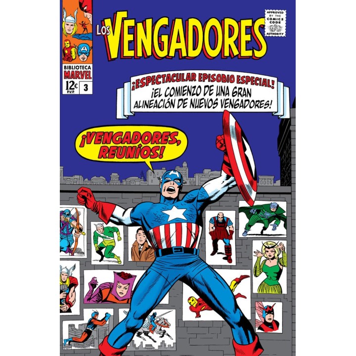 LOS VENGADORES 3 1965