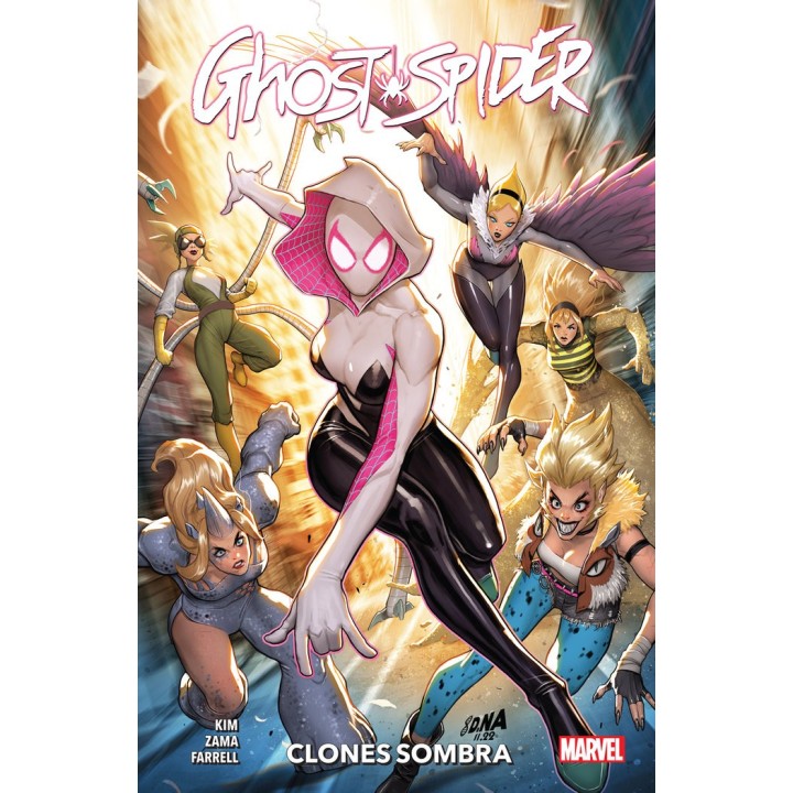 GHOST SPIDER 6 CLONES SOMBRA