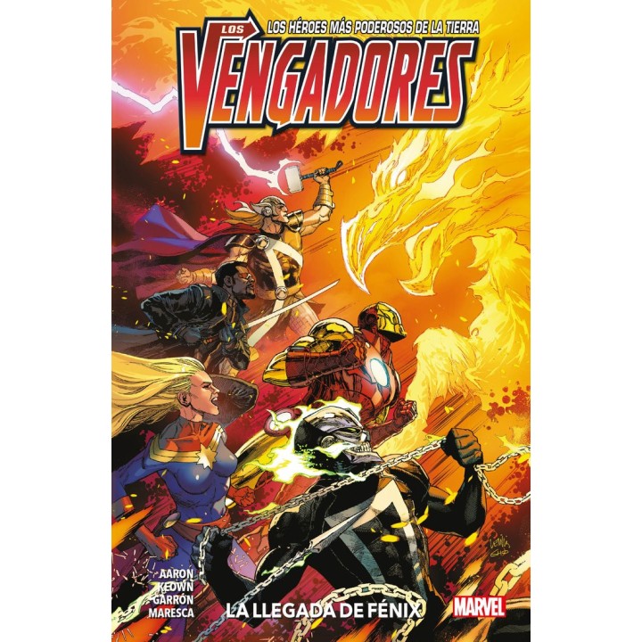 LOS VENGADORES 8 LA LLEGADA DE FENIX