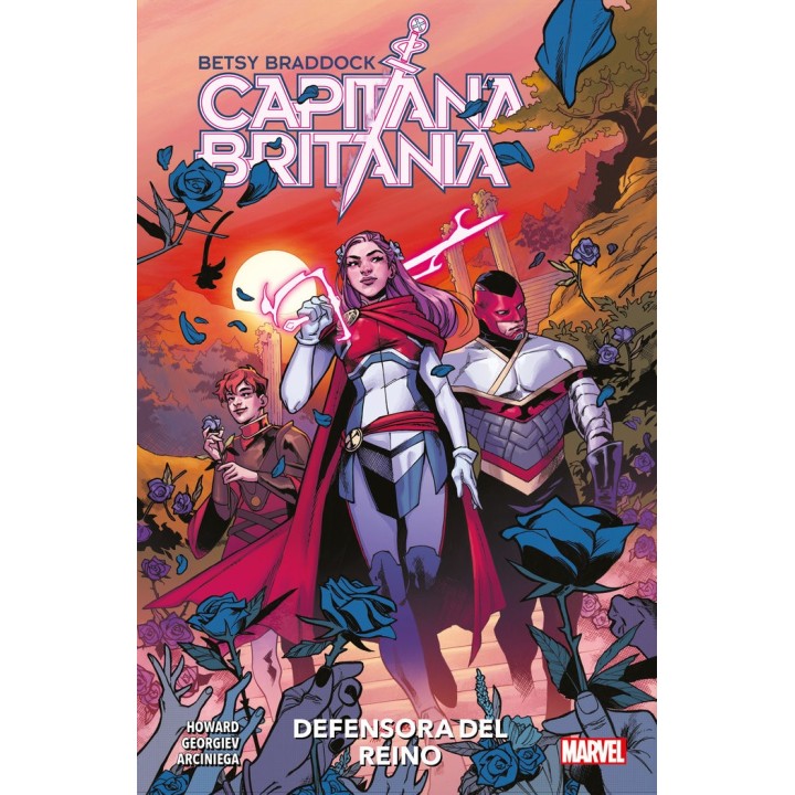 BETSY BRADDOCK CAPITANA BRITANIA