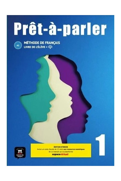 PRET A PARLER 1 EDITION HYBRIDE LIVRE DE LELEVE