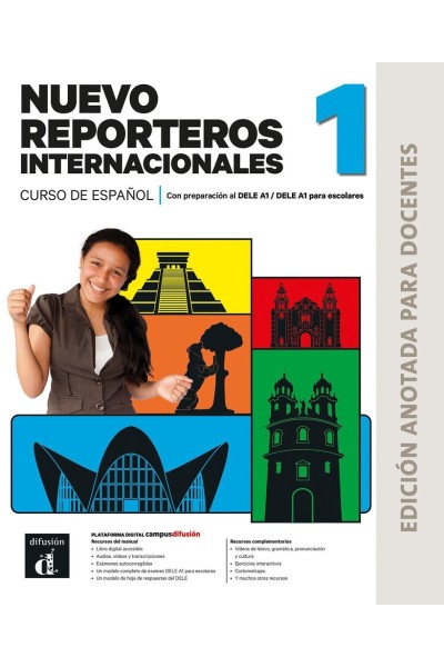 NUEVO REPORTEROS INTERNACIONALES 1 ED ANOTADA PARA DOCENTES