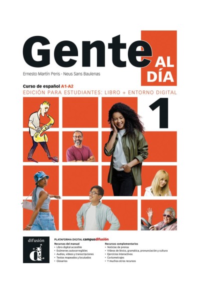 GENTE AL DIA 1 ED ESTUDIANTES LIBRO+ENTORNO DIGITAL