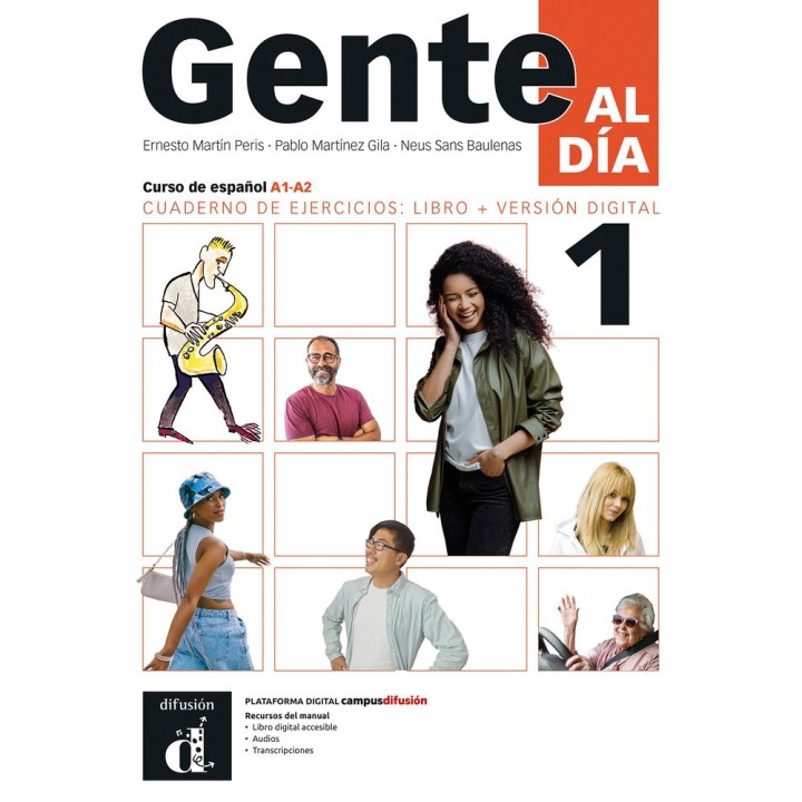 GENTE AL DIA 1 CUADERNO DE EJERCICIOS LIBRO+VERSION DIGITAL