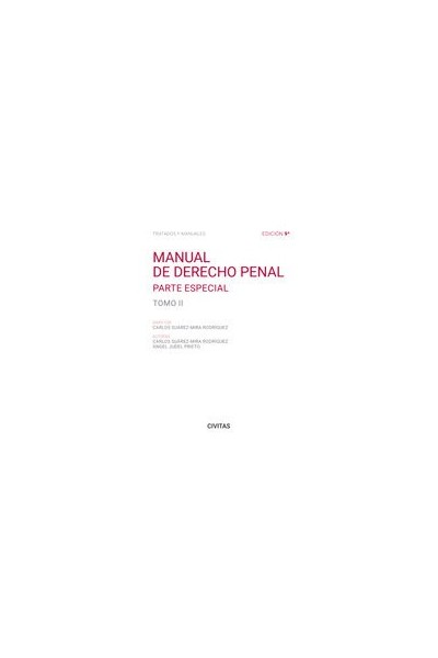 MANUAL DE DERECHO PENAL TOMO II 9 EDICION