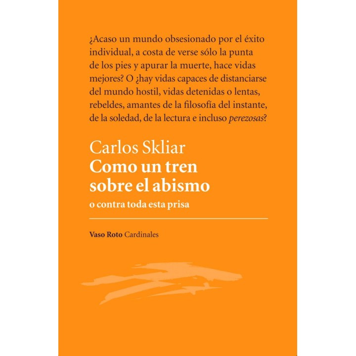COMO UN TREN SOBRE EL ABISMO
