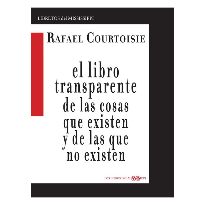 LIBRO TRANSPARENTE DE LAS COSAS QUE EXISTEN