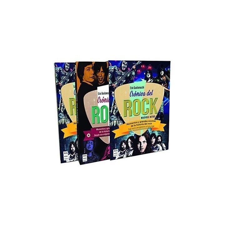 ESTUCHE CRONICA DEL ROCK 2 VOLUMENES