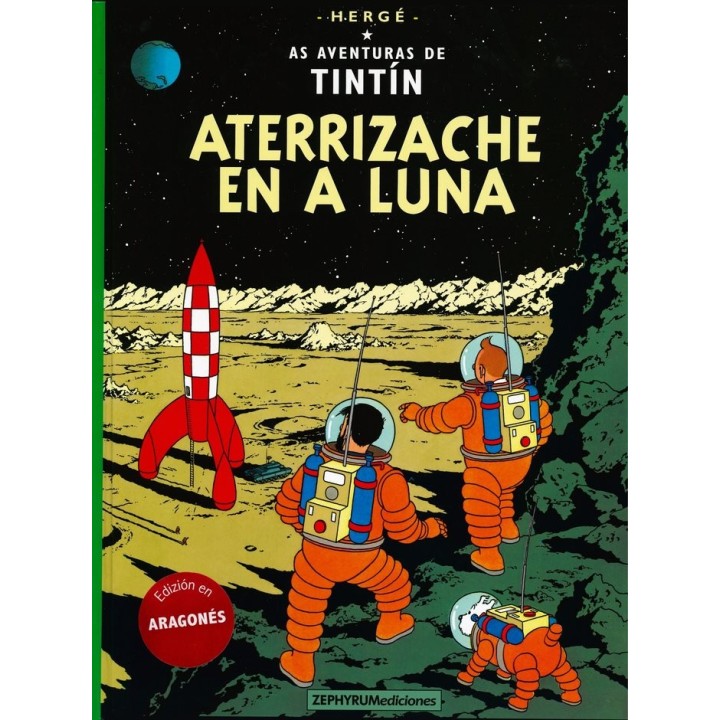 ATERRIZACHE EN A LUNA ARG TINTIN