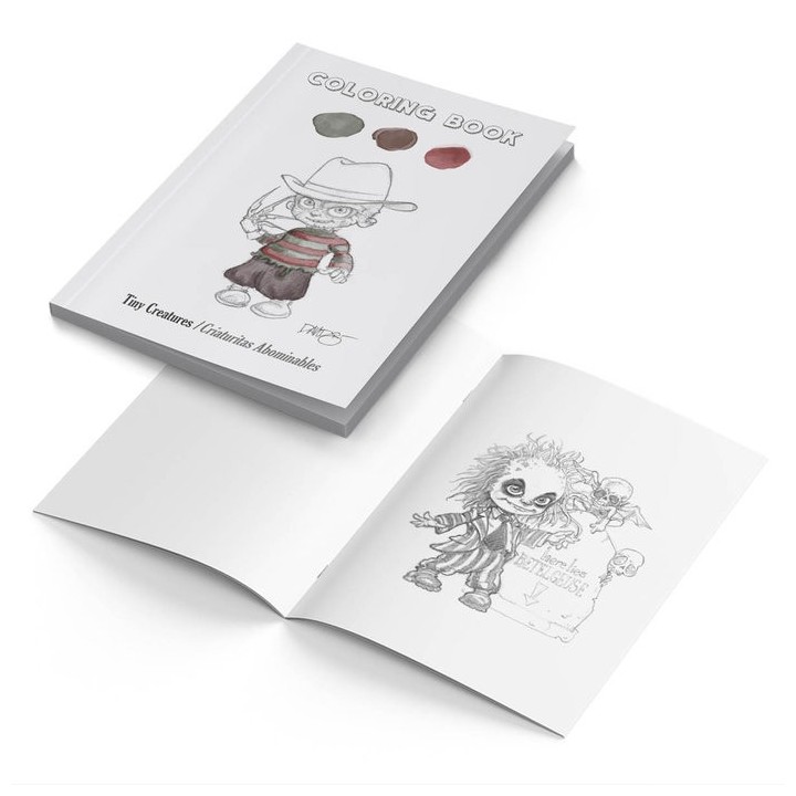 COLORING BOOK TINY CREATURES
