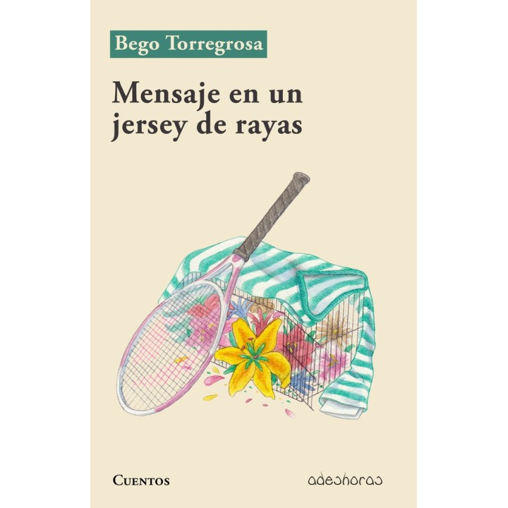 MENSAJE EN UN JERSEY DE RAYAS