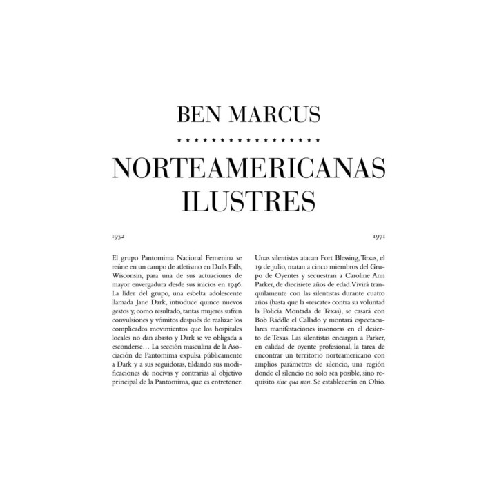 NORTEAMERICANAS ILUSTRES