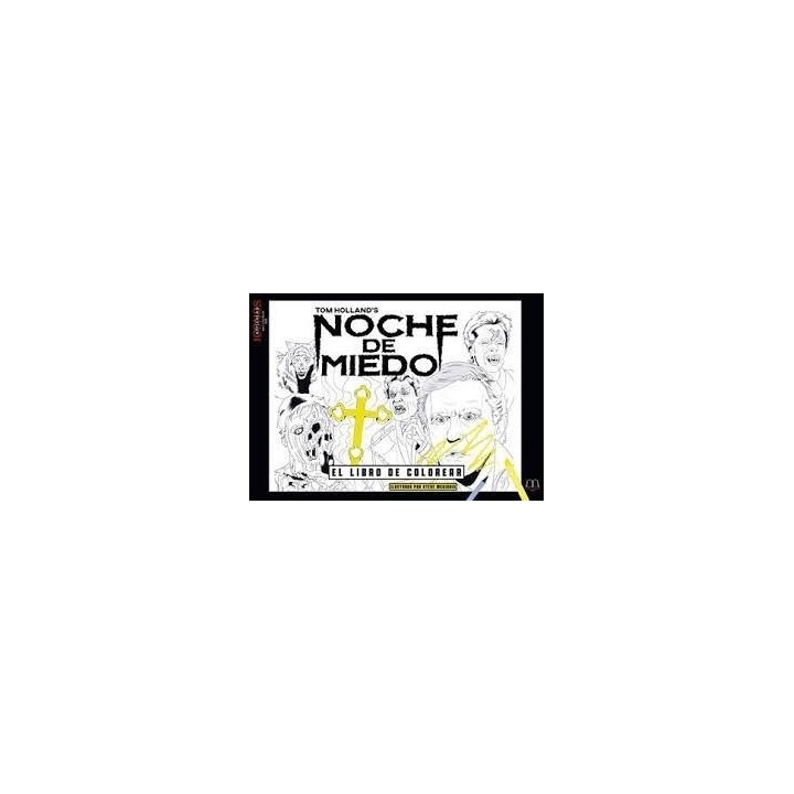NOCHE DE MIEDO EL LIBRO DE COLOREAR
