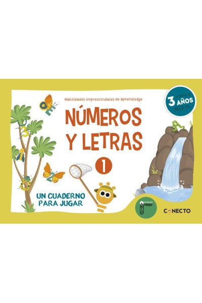 NUMEROS Y LETRAS 1 UN CUADERNO PARA JUGAR 3AÑOS